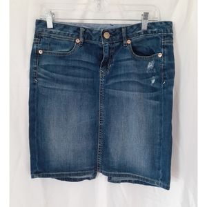 Gap jean skirt